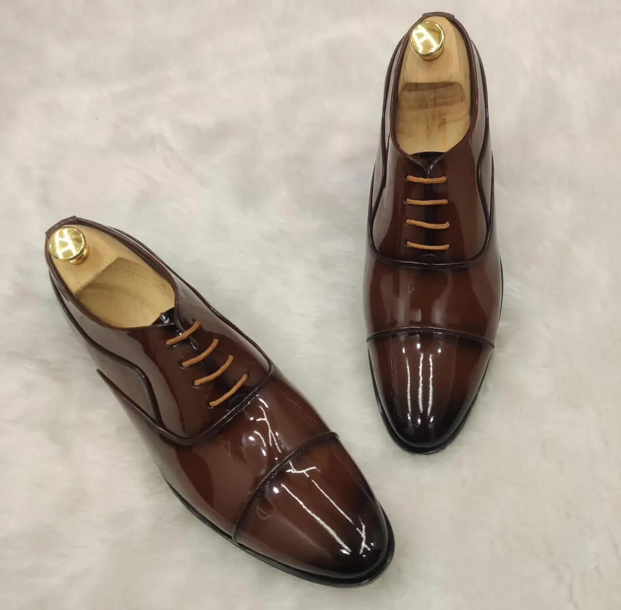 Classic Patent High Quality Leather Formal Shoes For Party And Office-UniqueandClassy