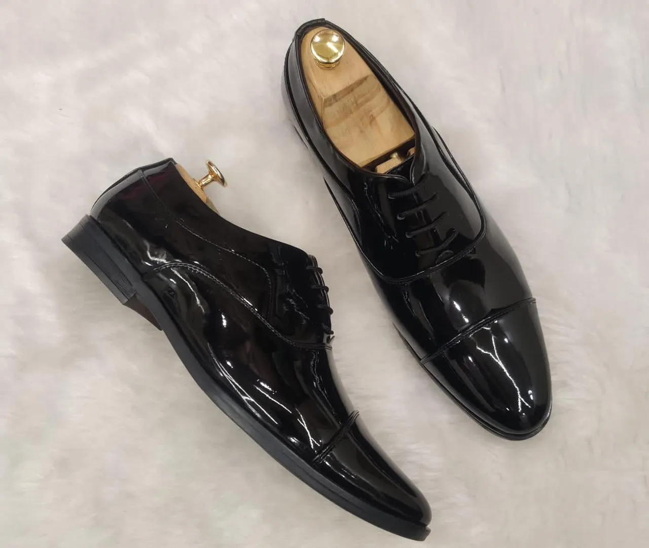 Classic Patent High Quality Leather Formal Shoes For Party And Office-UniqueandClassy