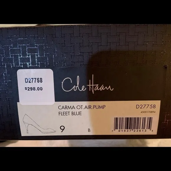 Cole Haan Nike Air Carma Size 9. Fleet Blue​​​​​​​​​​​​​​​