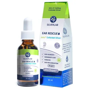 Colloidal silver Rescue Ear drops 30ml