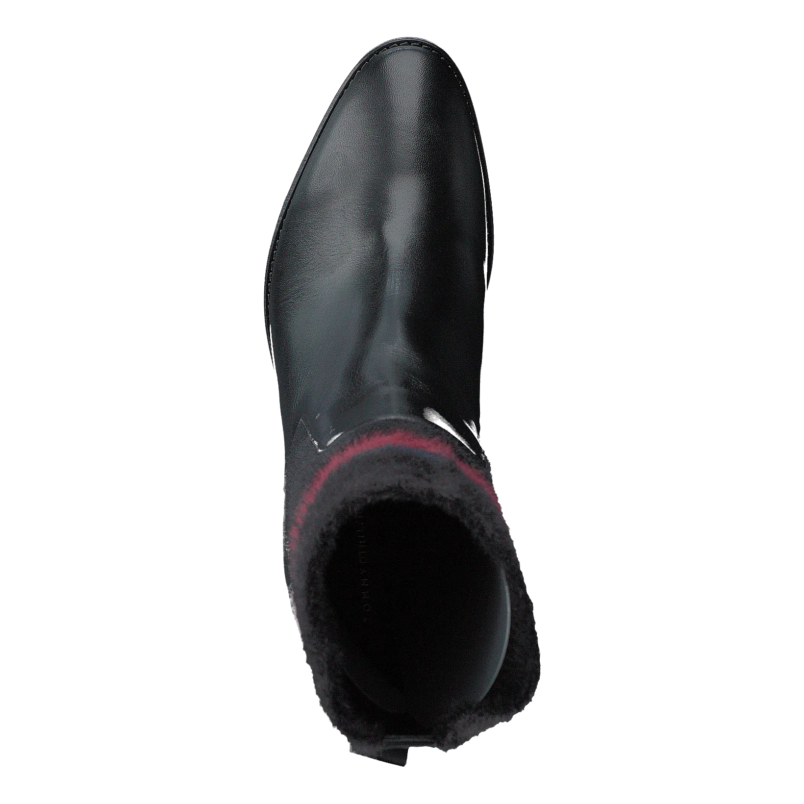 Cosy High Heel Leather Black
