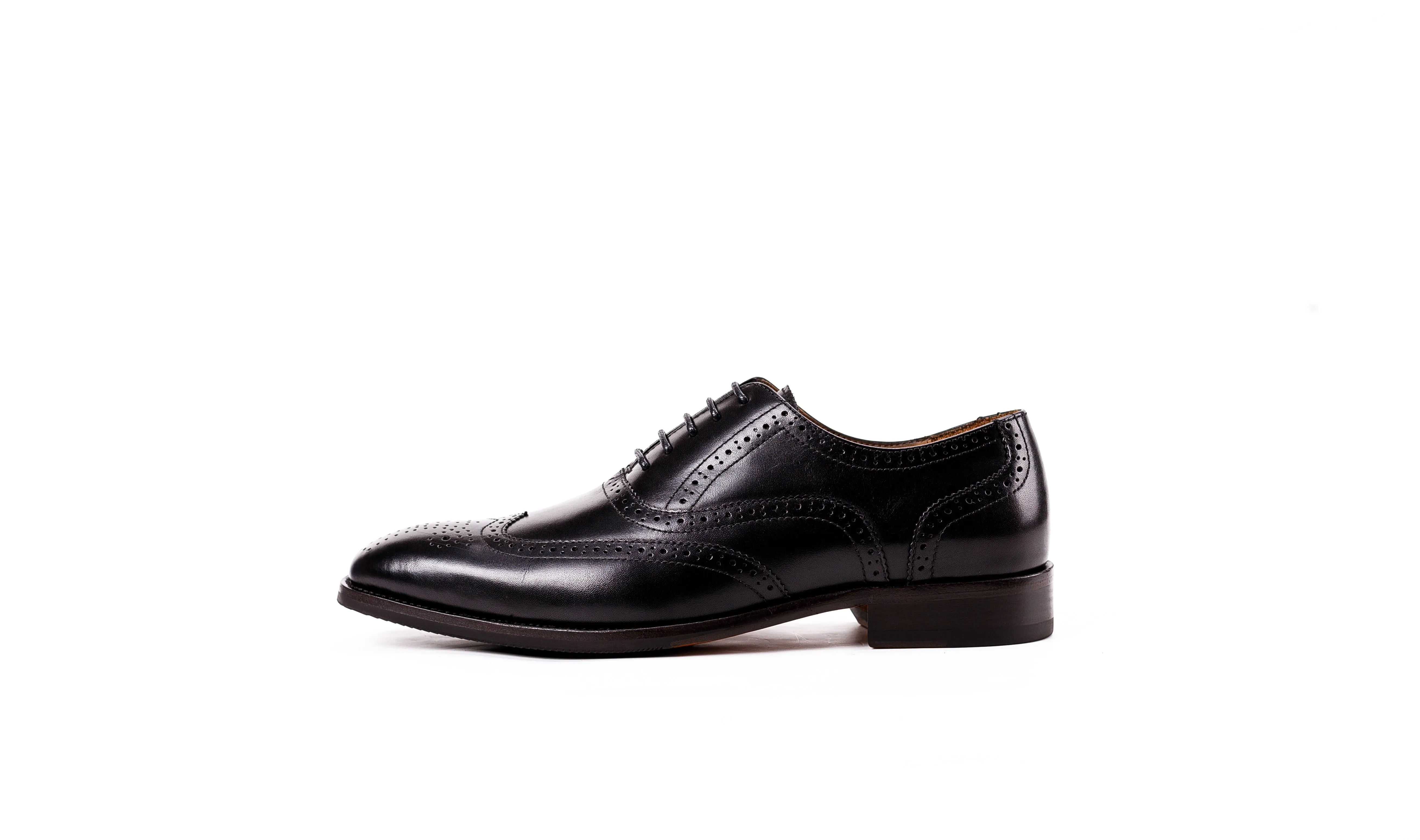 Cowhide business dress handmade leather shoes