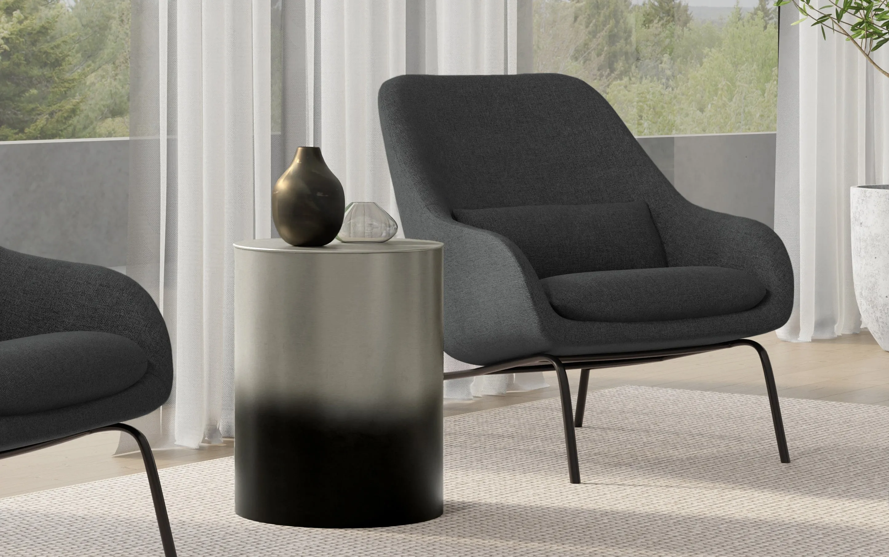 Curtis Metal Table
