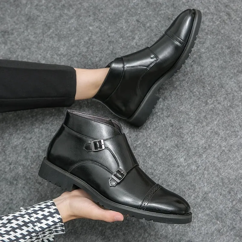 Darell™ | Boots with Double Monk Strap