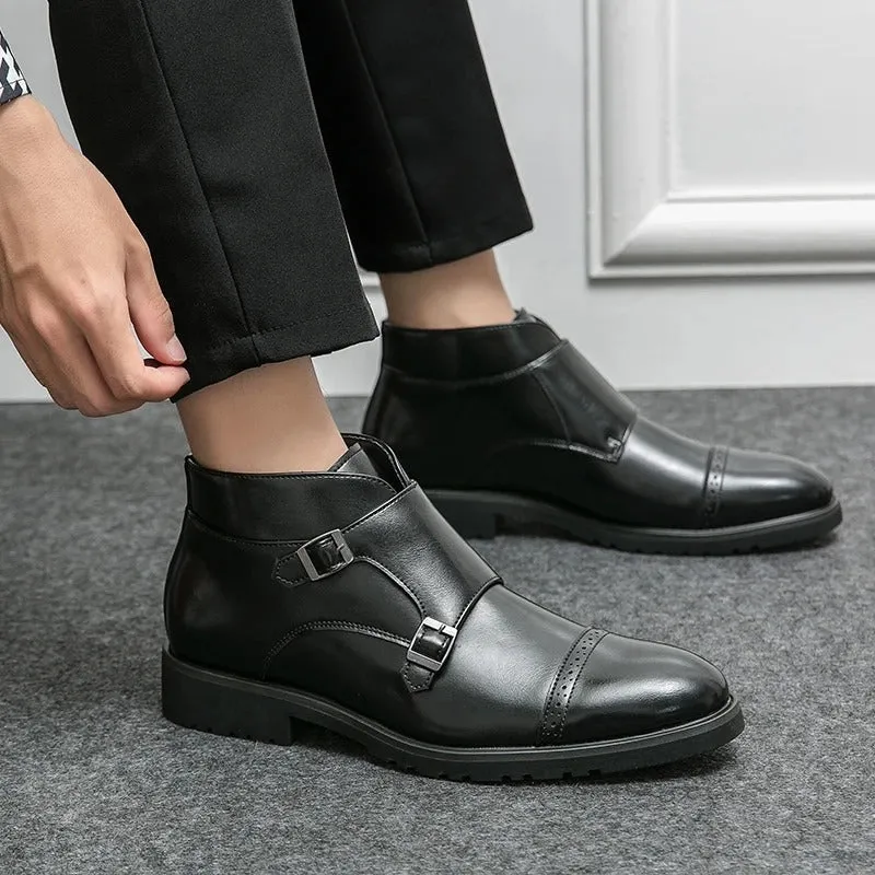 Darell™ | Boots with Double Monk Strap