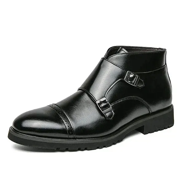 Darell™ | Boots with Double Monk Strap
