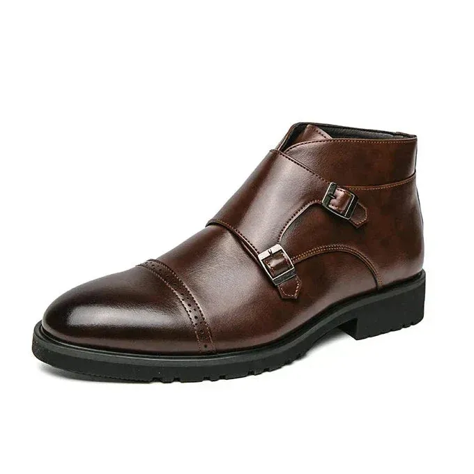 Darell™ | Boots with Double Monk Strap