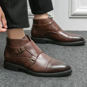 Darell™ | Boots with Double Monk Strap