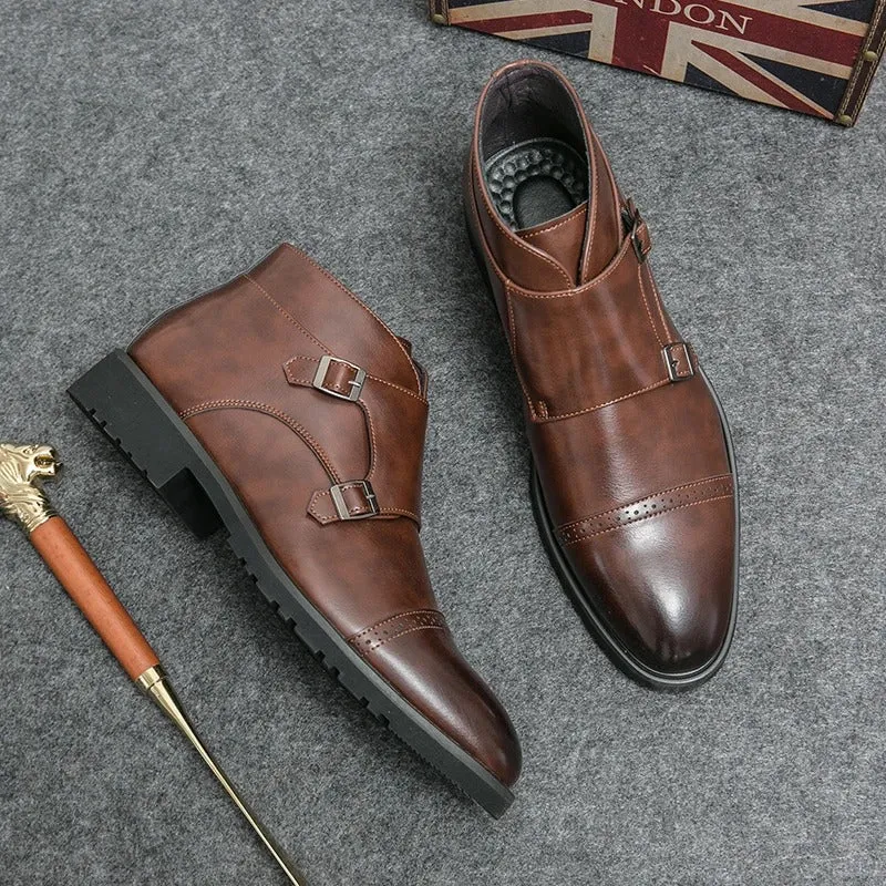 Darell™ | Boots with Double Monk Strap
