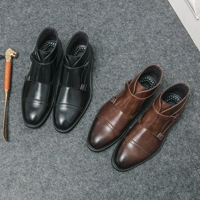 Darell™ | Boots with Double Monk Strap