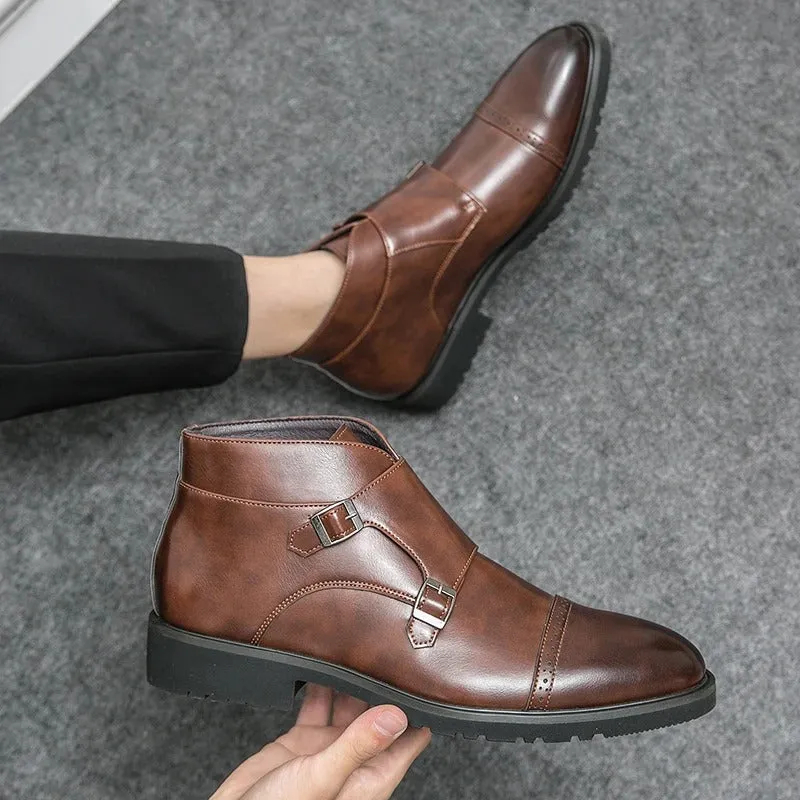 Darell™ | Boots with Double Monk Strap