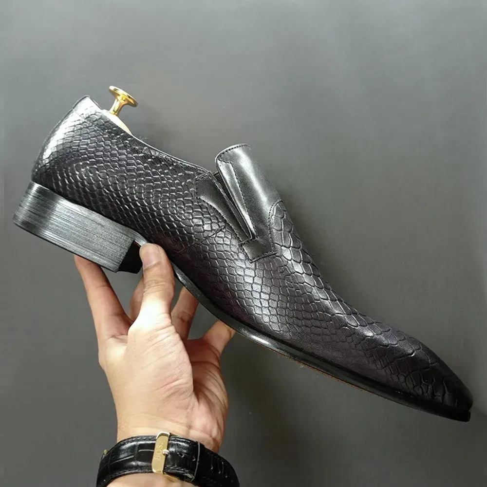 Dazzling Men Yellow Party Shoes