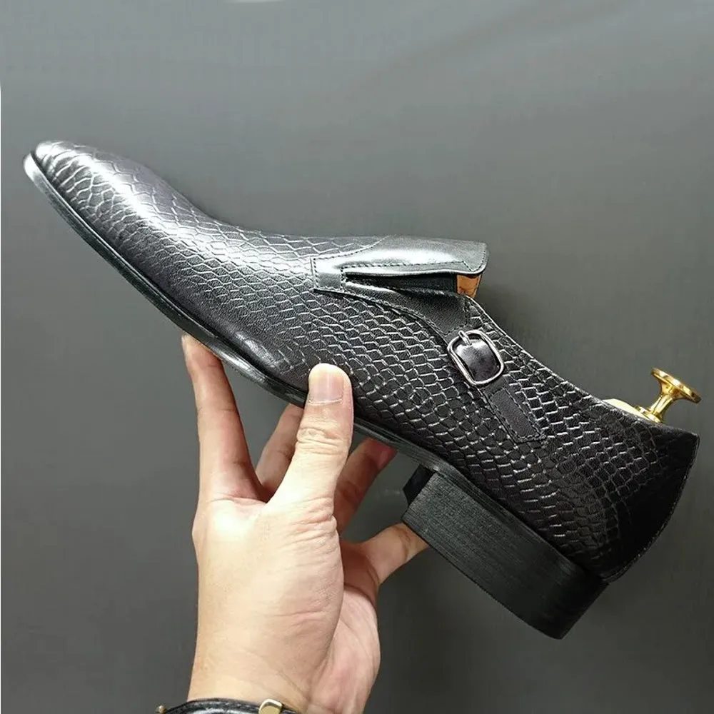 Dazzling Men Yellow Party Shoes