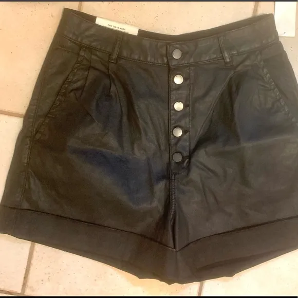 DL 1961 Black Shorts