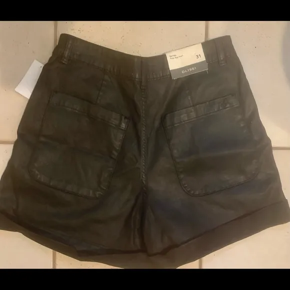 DL 1961 Black Shorts
