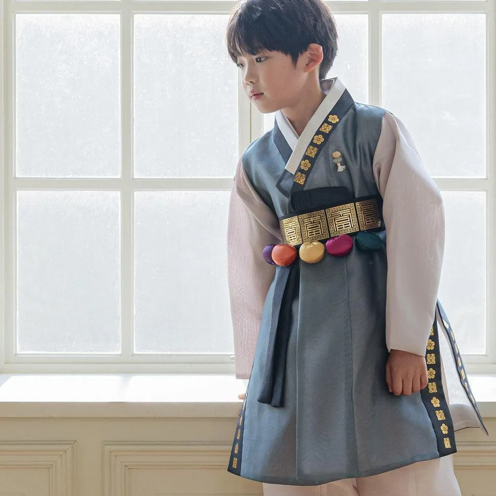 Do Gray Boy Hanbok (1-12YR)