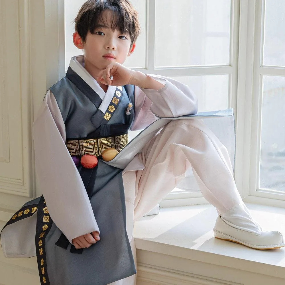 Do Gray Boy Hanbok (1-12YR)