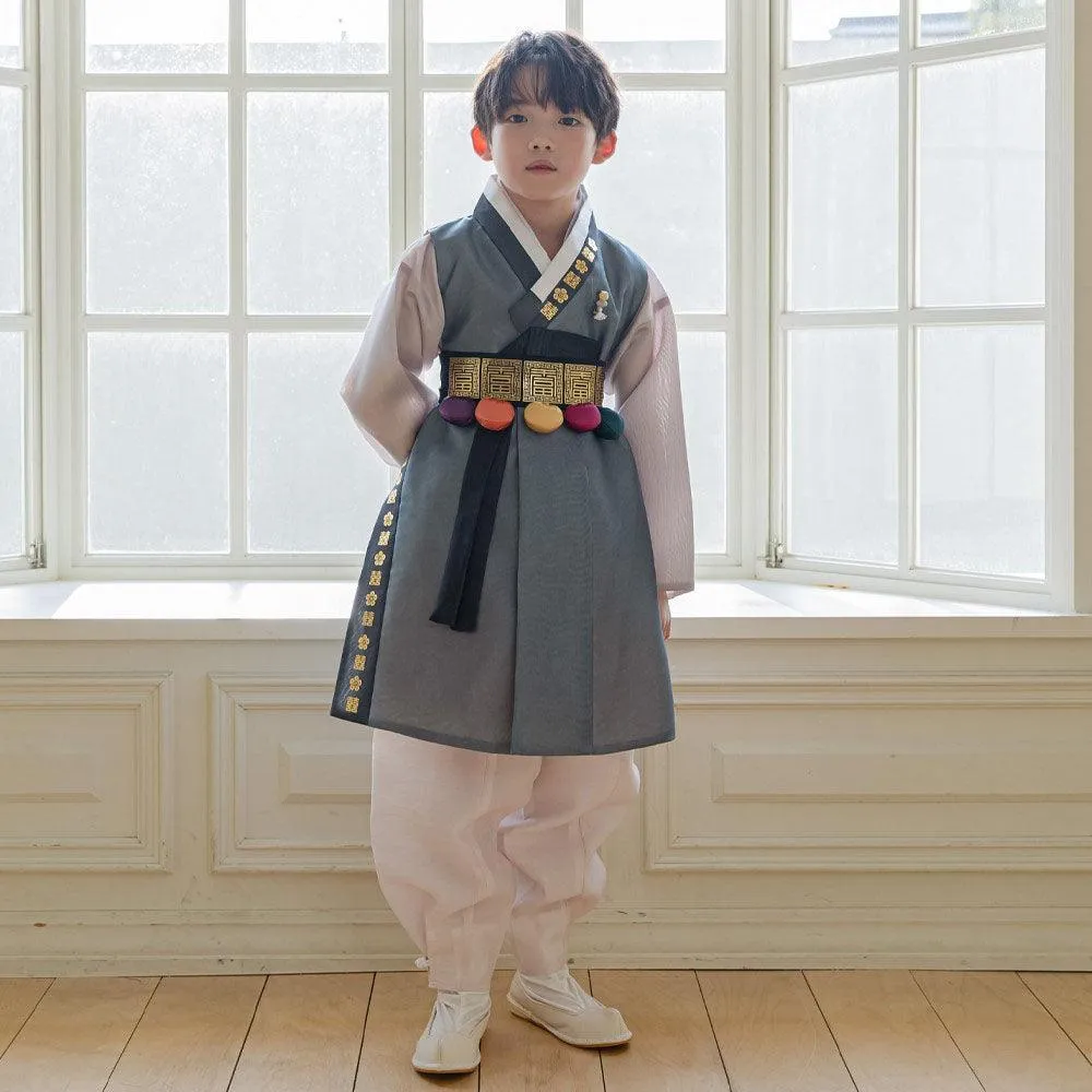 Do Gray Boy Hanbok (1-12YR)