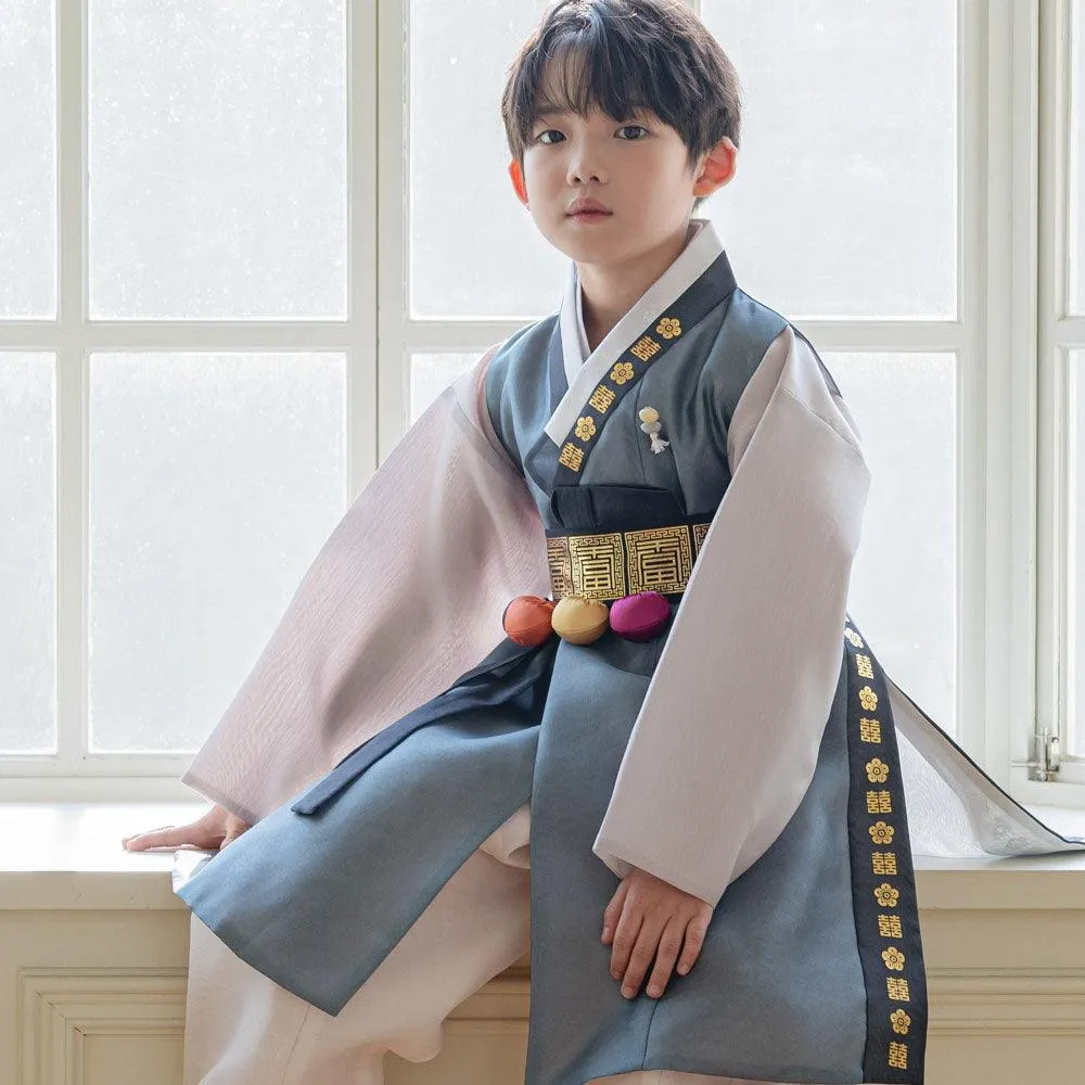 Do Gray Boy Hanbok (1-12YR)