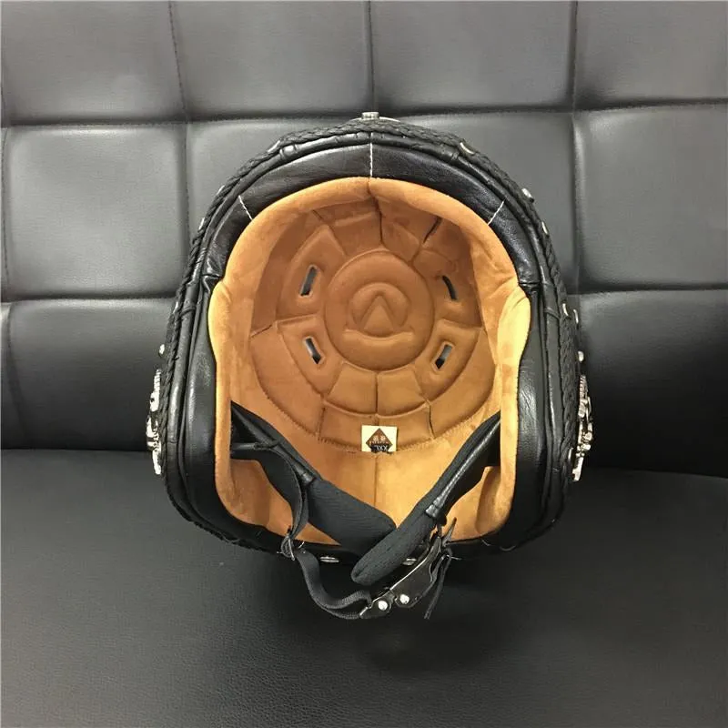 DOT Certified Badass Open Face Helmet – 5 Sizes
