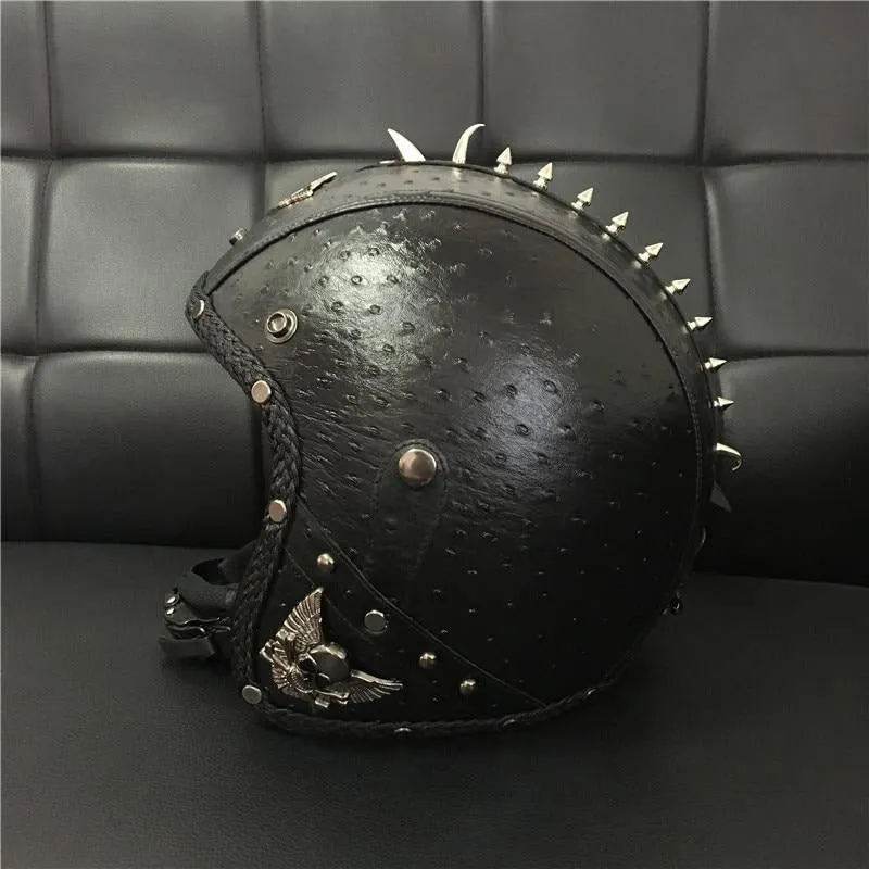 DOT Certified Badass Open Face Helmet – 5 Sizes