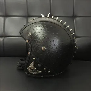DOT Certified Badass Open Face Helmet – 5 Sizes