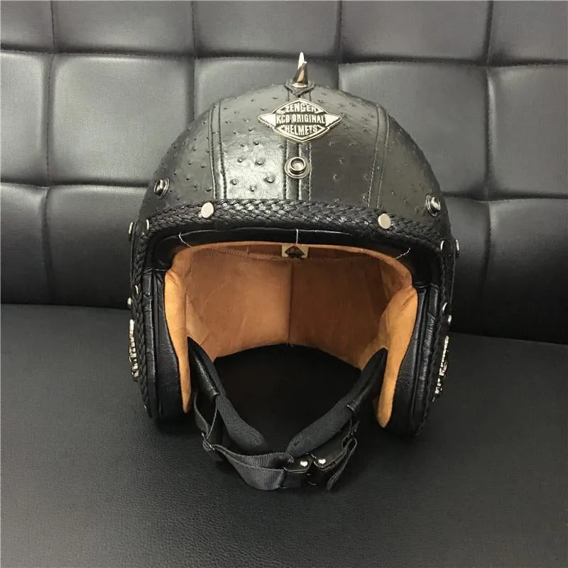 DOT Certified Badass Open Face Helmet – 5 Sizes
