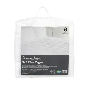 Dreamaker Ball Fibre Mattress Topper