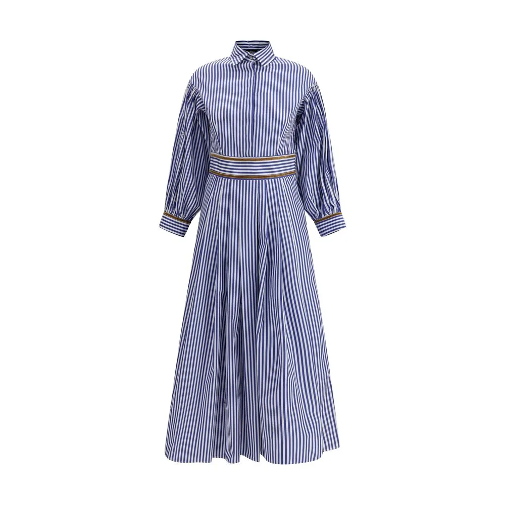 Ella Striped chemisier Dress