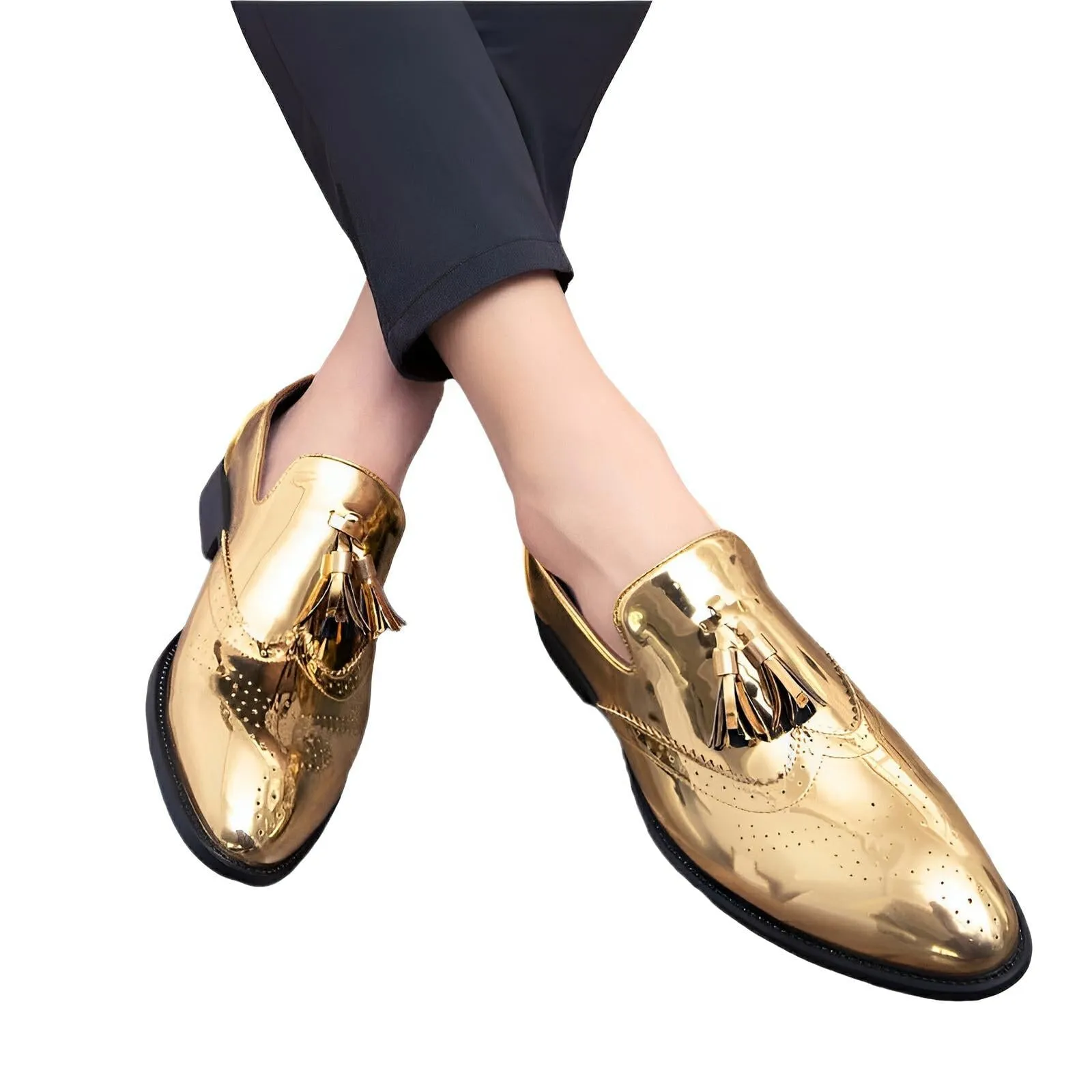 Everett Patent Leather Loafers