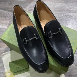 Formal Slip-On Black Leather Shoes