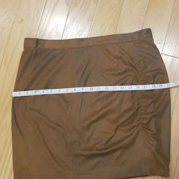 Free People Rumi rouched mini skirt