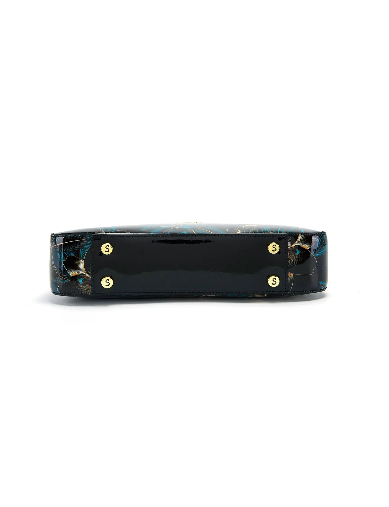 GAYLE PATENT LEATHER BAG WITH RFID- SN70-0822- NEW IN
