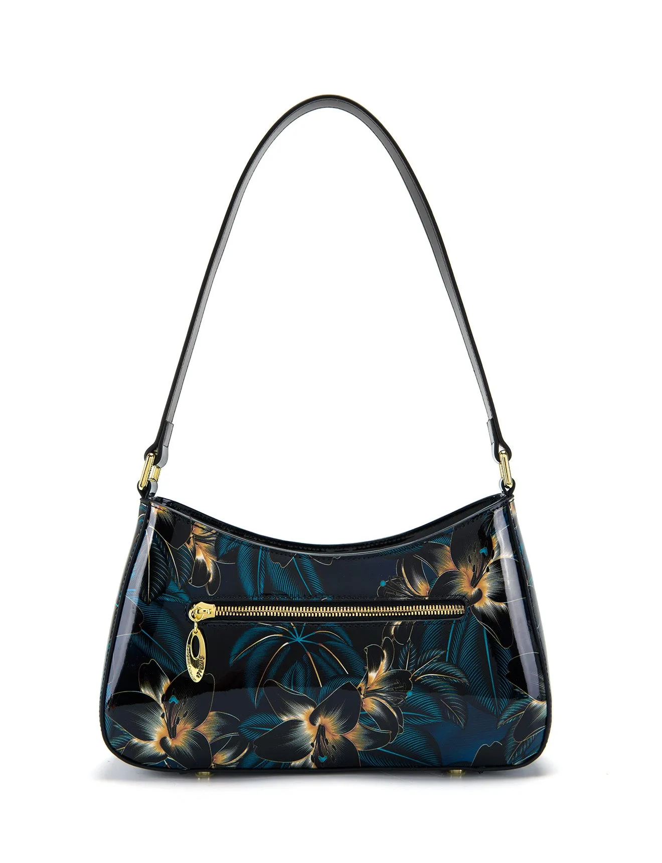 GAYLE PATENT LEATHER BAG WITH RFID- SN70-0822- NEW IN