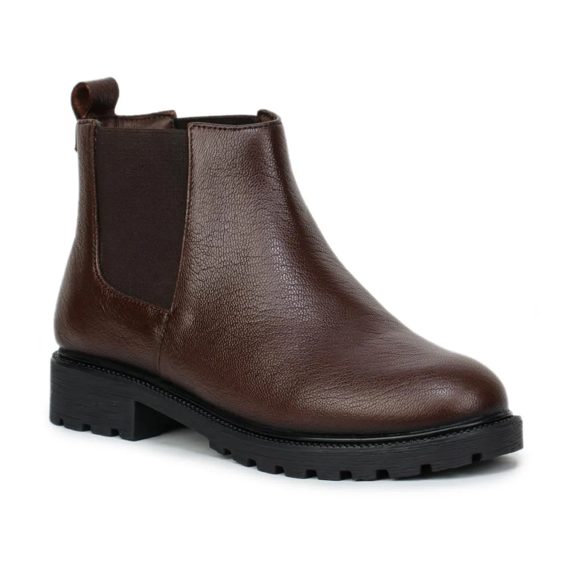 Genuine Leather Women Chelsea Boots 9049