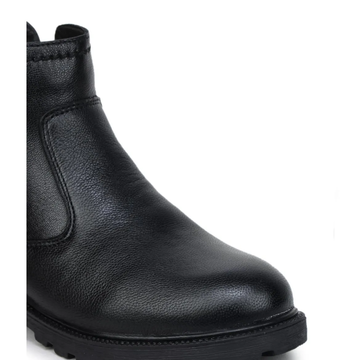 Genuine Leather Zipper Boots for Women 9051