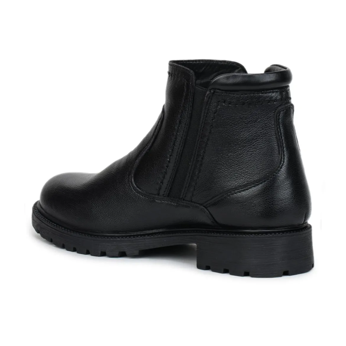 Genuine Leather Zipper Boots for Women 9051