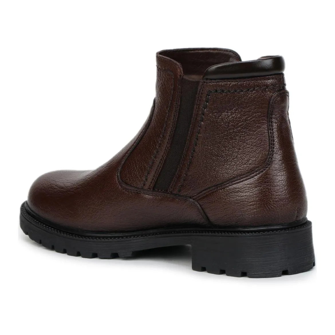 Genuine Leather Zipper Boots for Women 9051