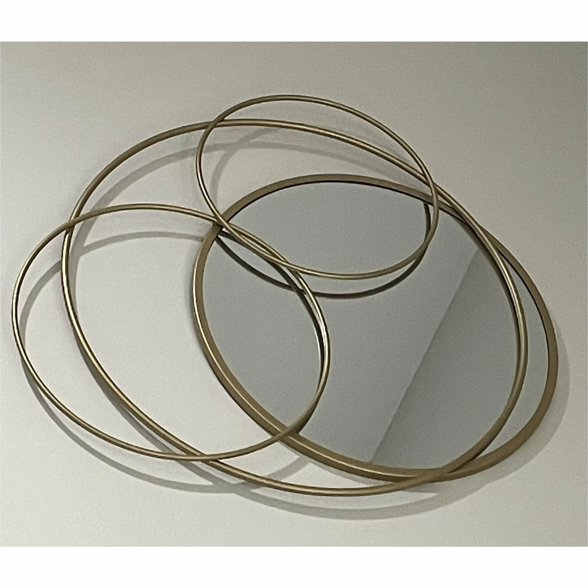 Gold Orbit Wall Mirror