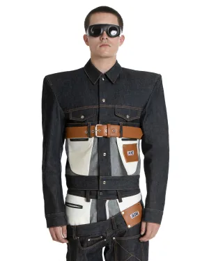Grand Shoulder in Denim