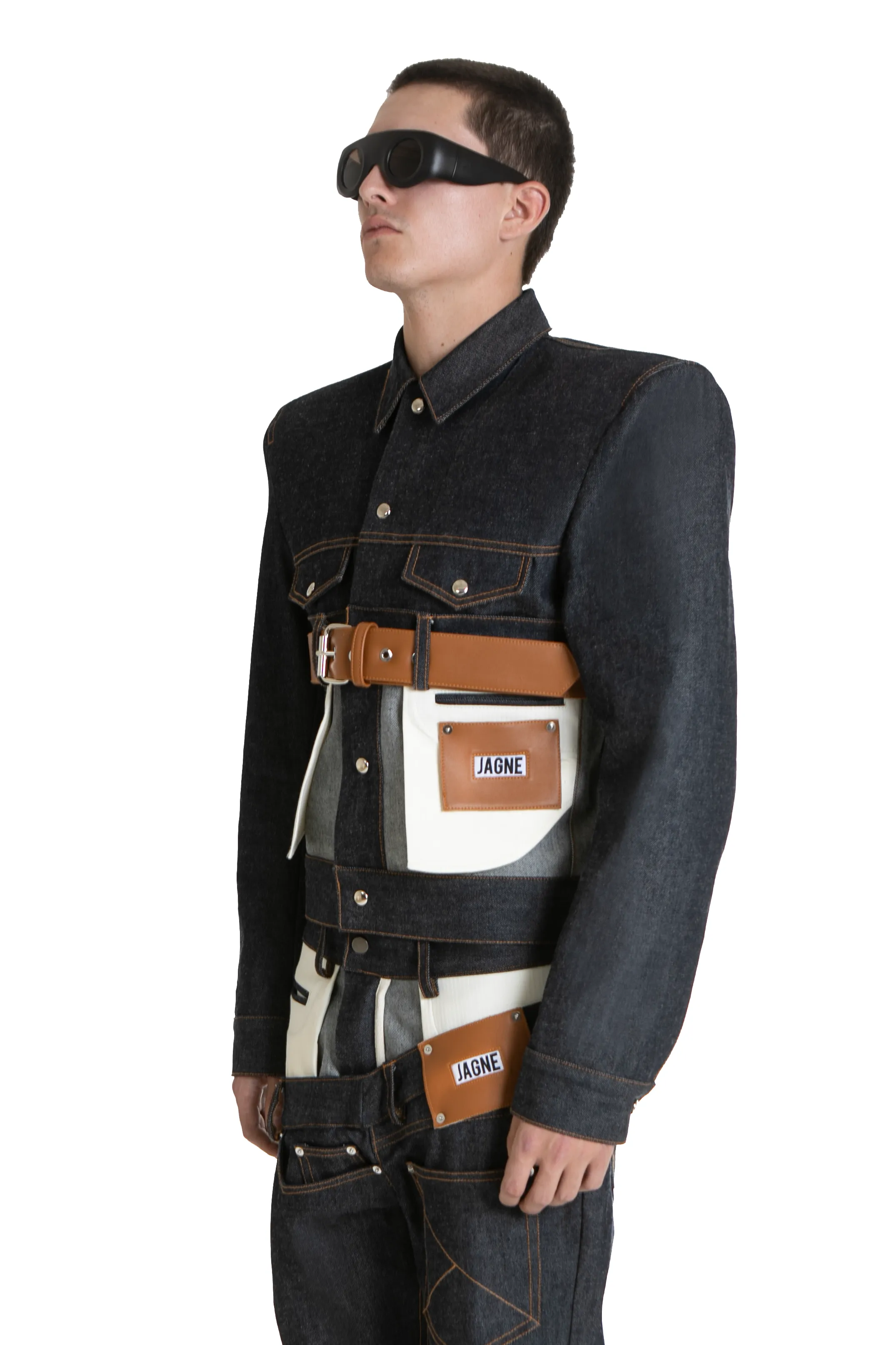 Grand Shoulder in Denim