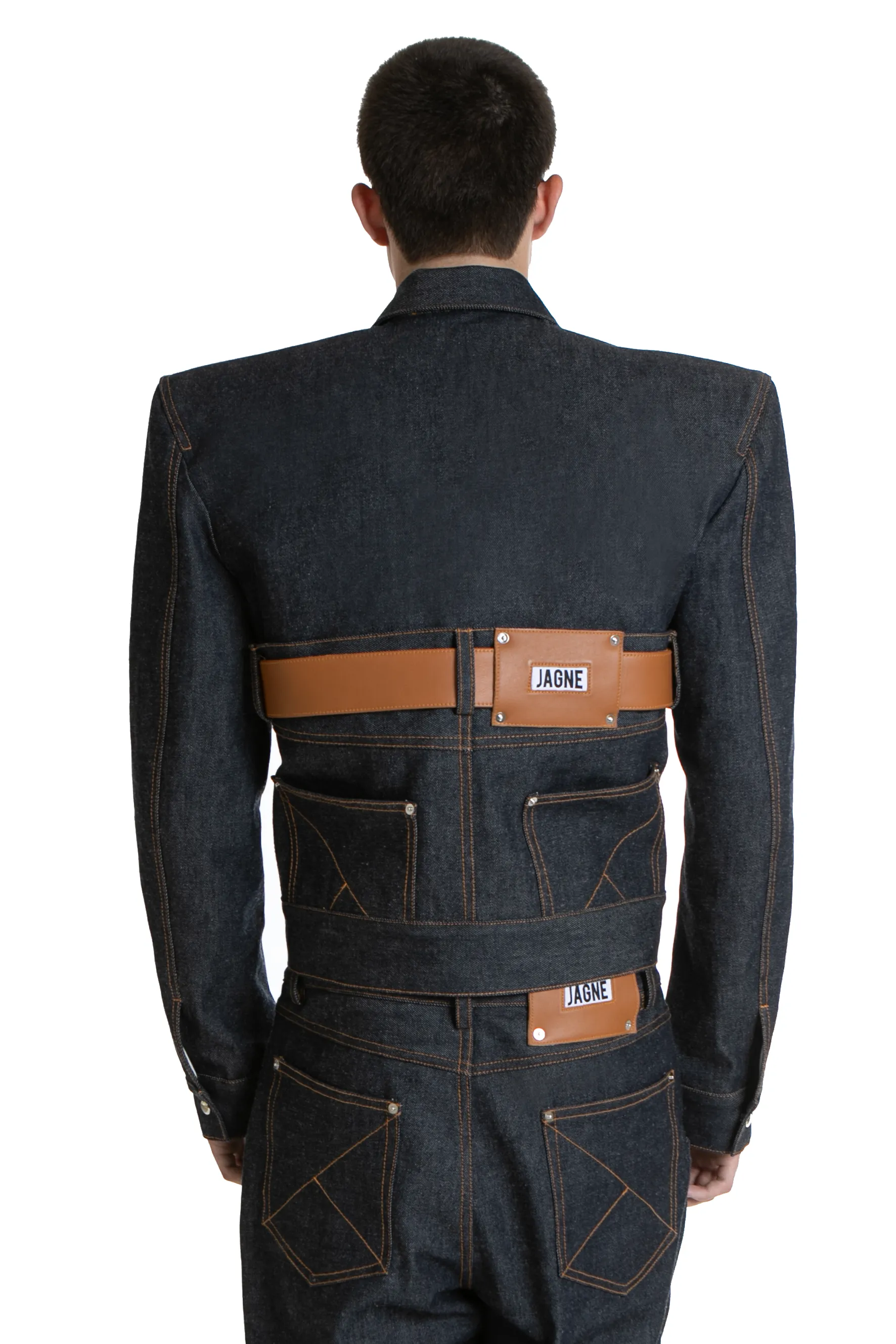 Grand Shoulder in Denim