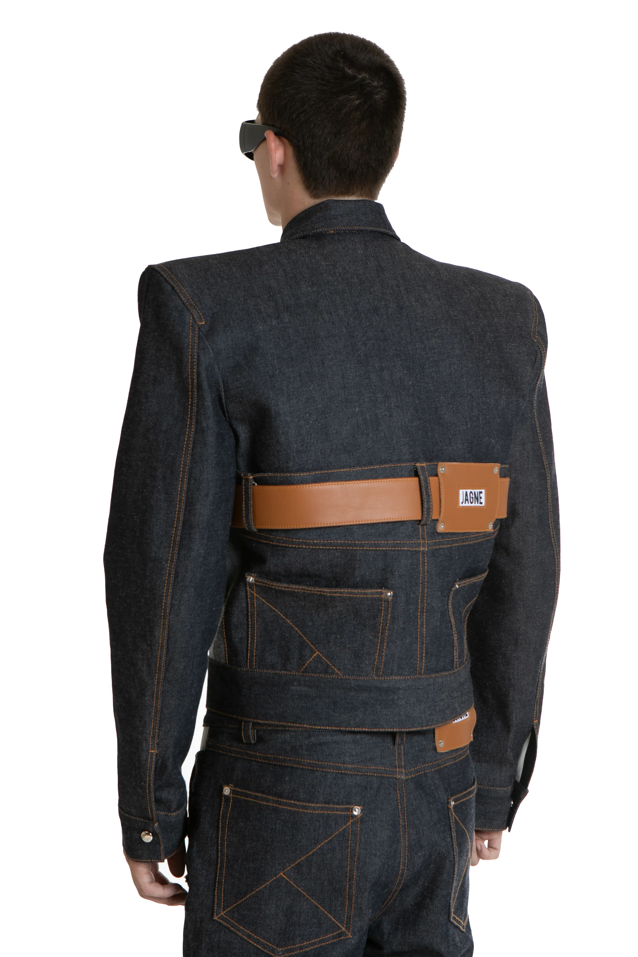 Grand Shoulder in Denim