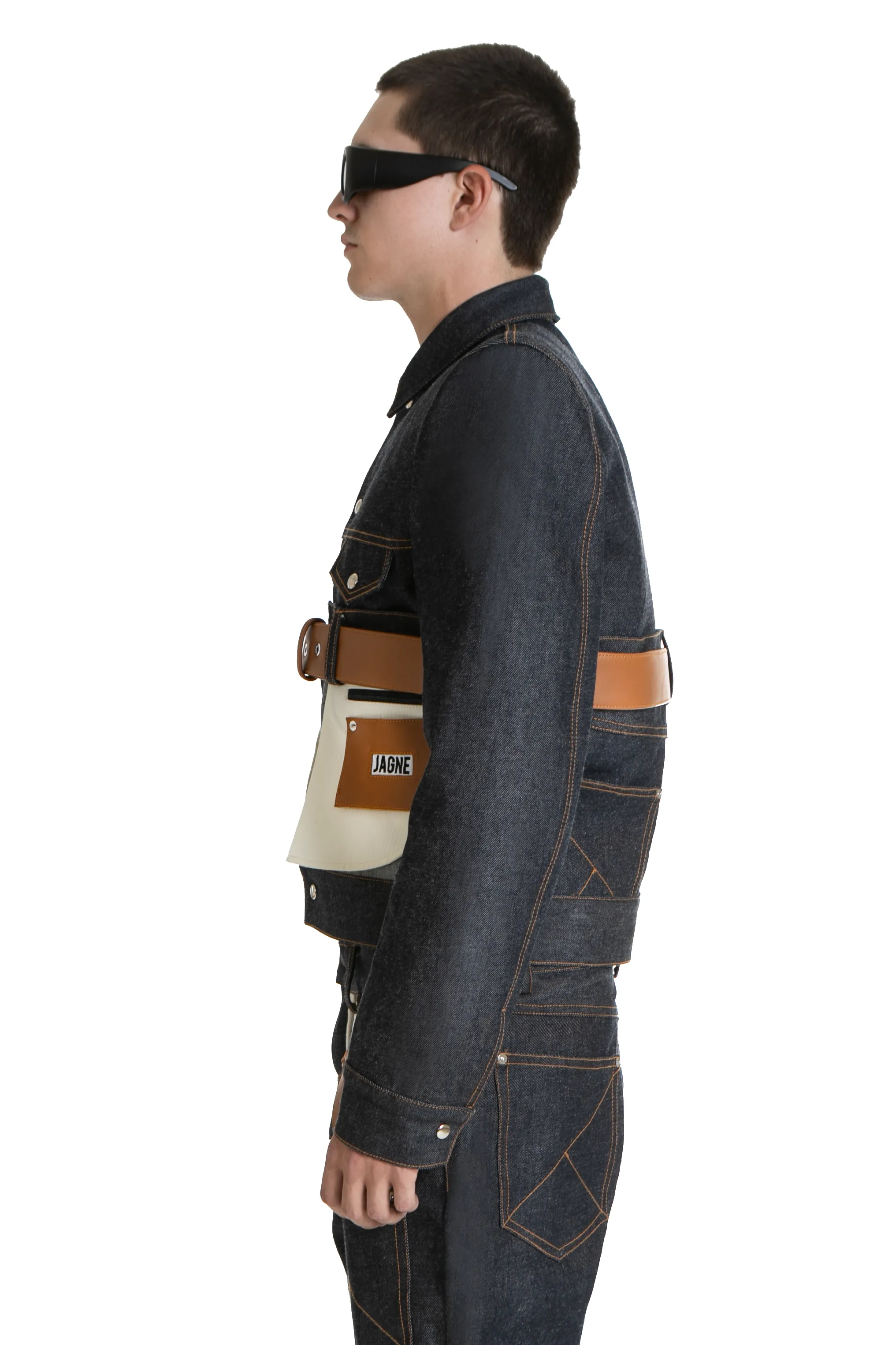 Grand Shoulder in Denim