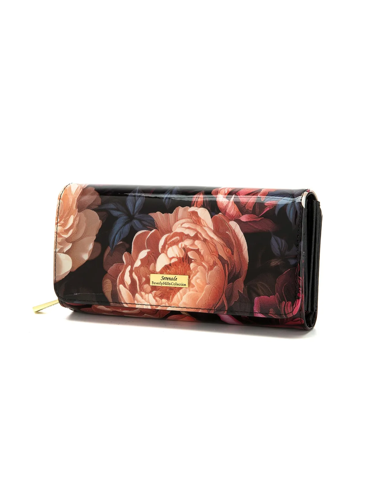 HARRIET LARGE  PATENT LEATHER WALLET WITH RFID- WSF2801- NEW IN