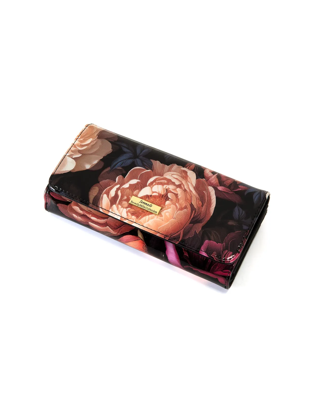 HARRIET LARGE  PATENT LEATHER WALLET WITH RFID- WSF2801- NEW IN
