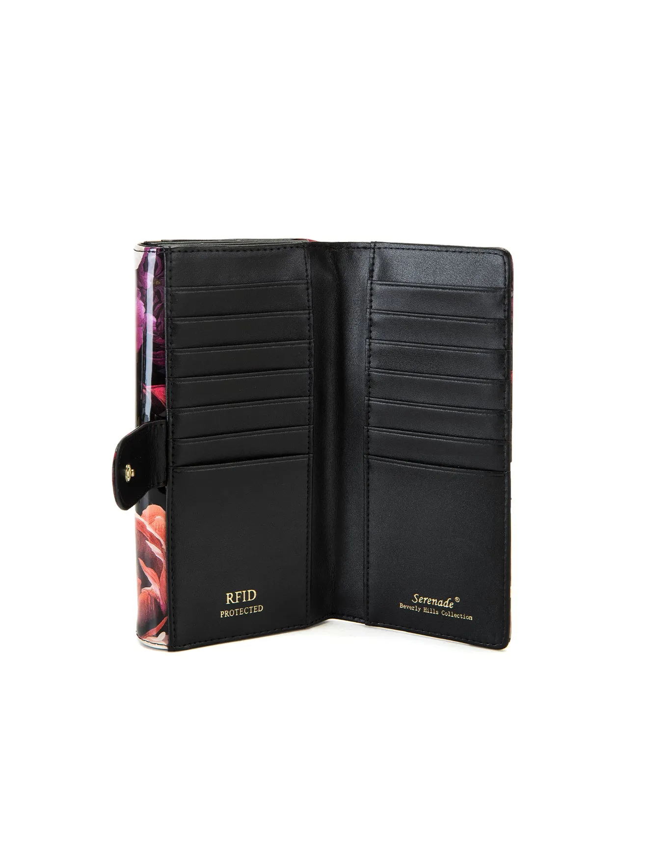 HARRIET LARGE  PATENT LEATHER WALLET WITH RFID- WSF2801- NEW IN