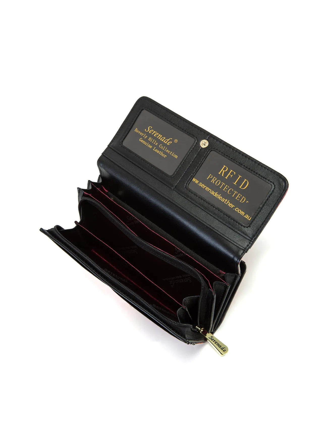 HARRIET LARGE  PATENT LEATHER WALLET WITH RFID- WSF2801- NEW IN
