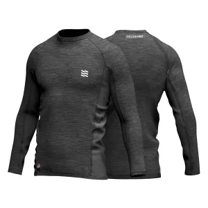 HEATED UNDERWEAR PRIMER TOP MEN BLACK
