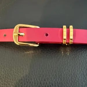 Hot Pink Sleek & Slim Belt
